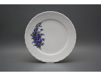 Talíř mělký 26cm Opera Pomněnky HBB č. 1