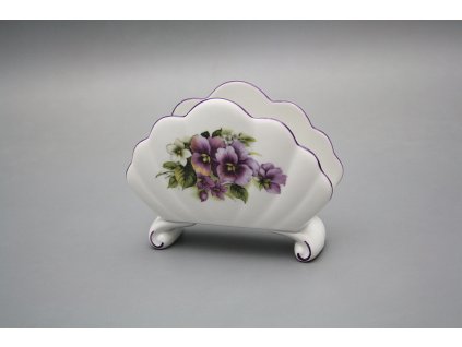 Stojánek na ubrousky Rokoko Macešky FL č. 1