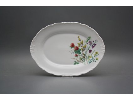 Ovál 28cm Verona Kvetoucí louka motiv C HBB č. 1