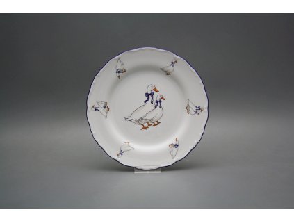 Talíř dezertní 19cm Ofélie Husy FML č. 1