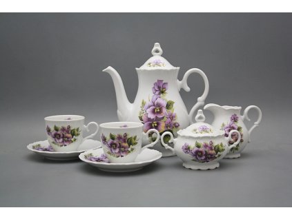 Kávová souprava Ofélie Macešky 15dílná vBB č. 1