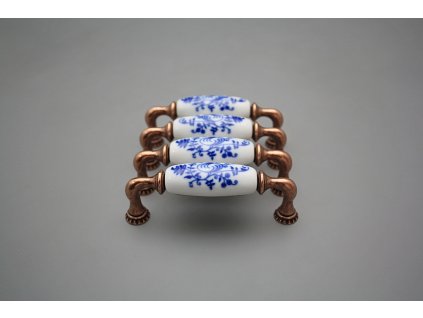 Sada úchytek Bohemia 96mm Cibulák Granátové jablko 4dílná CU č. 1