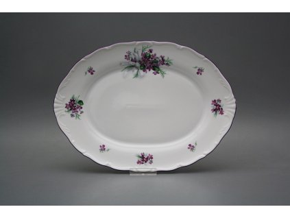 Ovál 28cm Verona Viola s mašlí KFL č. 1