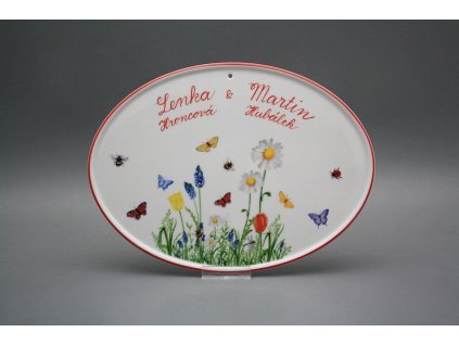 Dveřní štítek velký Jaro CL č. 1