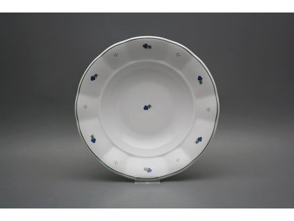 Talíř hluboký 24cm Benedikt Retro Blue č. 1