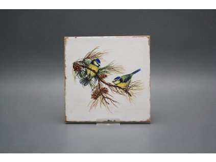 Obklad Forli Blanco 15x15cm Sýkorka č. 1