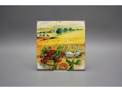 Obklad Forli Blanco 15x15cm Roční období - Léto č. 1