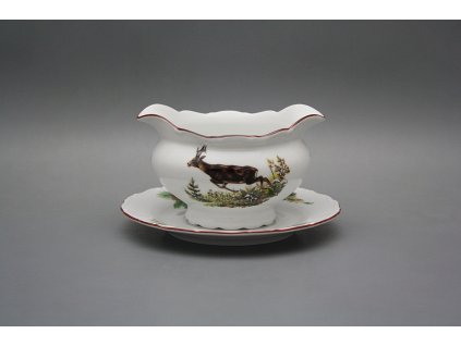 Omáčník 0,4l s podšálkem Ofélie Jelínek HL č. 1