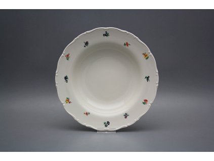 Talíř hluboký 23cm Ofélie IVORY Házenky ABB č. 1