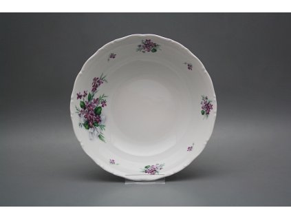 Mísa hluboká 23cm Ofélie Viola s mašlí KBB č. 1