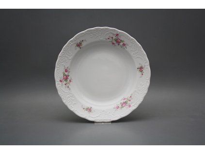 Talíř hluboký 24cm Opera Růžičky růžové KBB č. 1