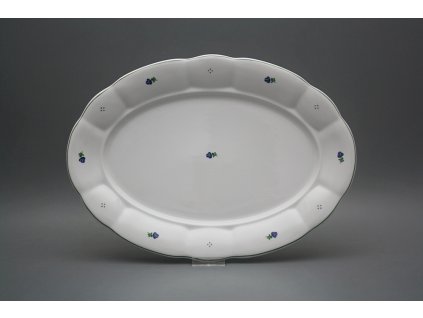 Ovál 36cm Benedikt Retro Blue č. 1