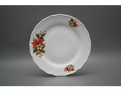 Talíř mělký 25cm Verona Vánoční hvězda CGL č. 1