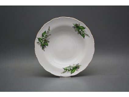 Talíř hluboký 23cm Ofélie Konvalinky CGL č. 1