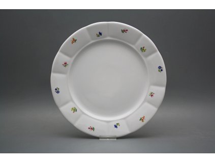 Talíř mělký 28cm Benedikt Sedmero kvítí ABB č. 1