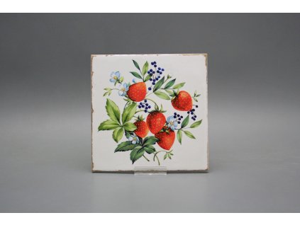 Obklad Forli Blanco 15x15cm Strawberry č. 1