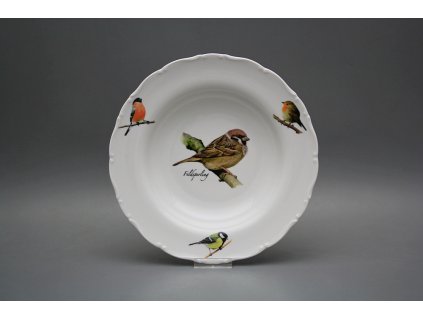 Talíř hluboký 23cm Ofélie Vrabec GBB č. 1