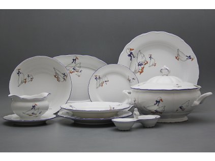 Jídelní souprava Verona/Ofélie Husy 26dílná CML č. 1