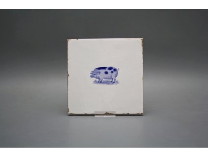 Obklad Forli Blanco 15x15cm Modrá farma Prase č. 1