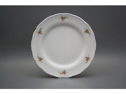 Talíř mělký 25cm Ofélie Čajové růžičky S/S ABB č. 1