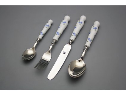 Souprava příborů Bohemia 1987 Pomněnky Házenky 24dílná  BB č. 1