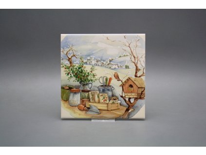 Obklad 15x15cm Zima LBM č. 1