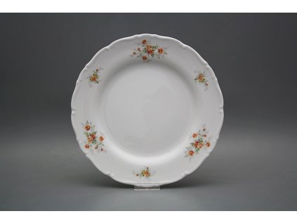 Talíř mělký 25cm Ofélie Čajové růžičky S/M ABB č. 1