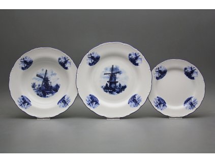 Talířová souprava Ofélie Mlýn 36dílná GEML č. 1