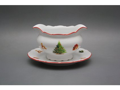 Omáčník 0,4l litý s podšálkem Ofélie Christmas Tree CL č. 1