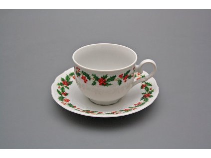 Čajové šapo 0,18l Ofélie Vánoce Cesmína BB č. 1