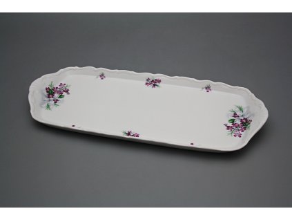 Podnos 37cm Verona  Viola s mašlí KBB č. 1