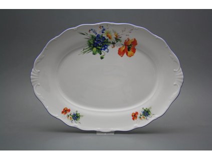 Ovál 36cm Verona Polní kvítí CAL č. 1