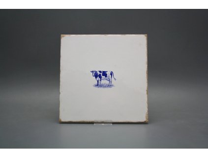 Obklad Forli Blanco 20x20cm Modrá farma Kráva č. 1