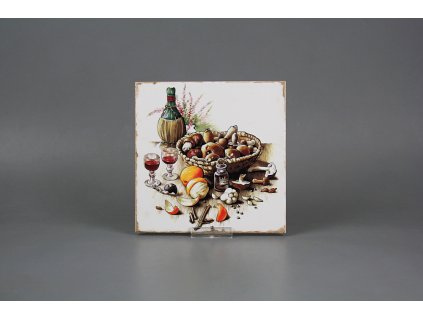 Obklad Forli Blanco 15x15cm Česká kuchyně motiv C č. 1