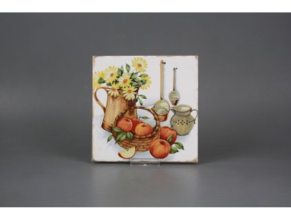 Obklad Forli Blanco 15x15cm Italská kuchyně motiv B č. 1