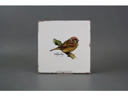 Obklad Forli Blanco 20x20cm Vrabec č. 1