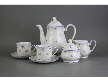 Kávová souprava Rose Pomněnky Házenky 15dílná AL č. 1