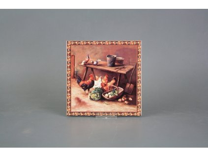 Sada obkladů 15x15cm 4dílná Chicken Farm LBM č. 1