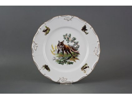 Talíř mělký 25cm Marie Louise Liška GGL LUX č. 1