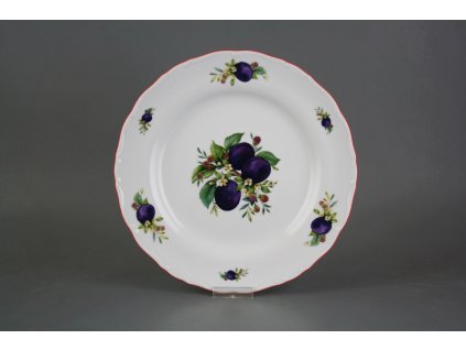 Talíř mělký 25cm Ofélie Plum FCL č. 1