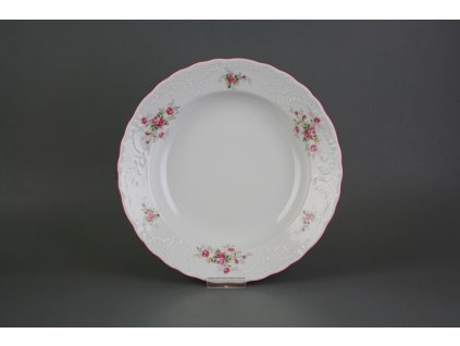 Talíř hluboký 24cm Opera Růžičky růžové SM ARL č. 1