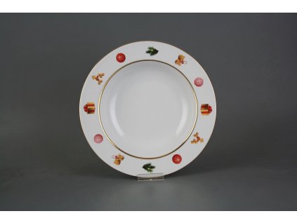 Talíř hluboký 22cm Nina Christmas Tree KGL č. 1