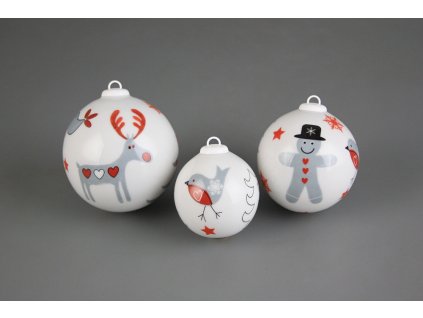 Vánoční koule Lapland BB - set 3ks č. 1