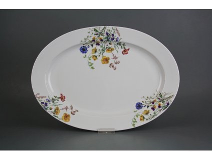 Ovál 36cm Nina Kvetoucí louka motiv B CBB č. 1
