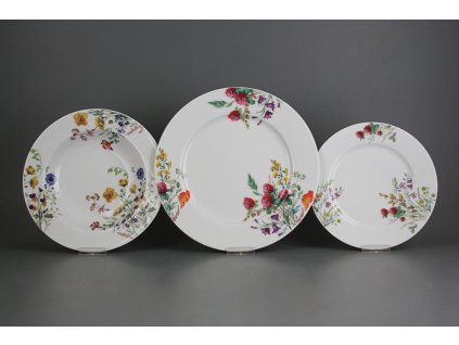 Talířová souprava Nina Kvetoucí louka 12dílná CBB č. 1