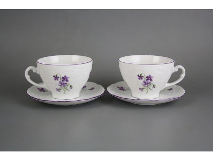 Čajové šapo 0,17l Opera Fialky FL č. 1