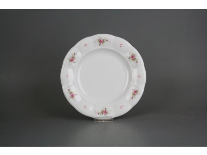 Talíř dezertní 19cm Benedikt Růžičky růžové R4T ABB č. 1