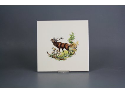 Obklad 20x20cm Jelen řvoucí LBM č. 1
