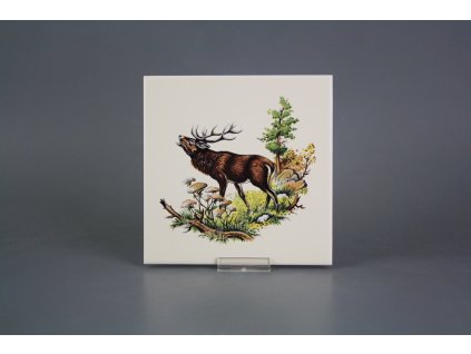 Obklad 15x15cm Jelen řvoucí LBM č. 1
