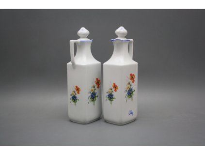 Karafa hranatá 0,7l Polní kvítí AL č. 1